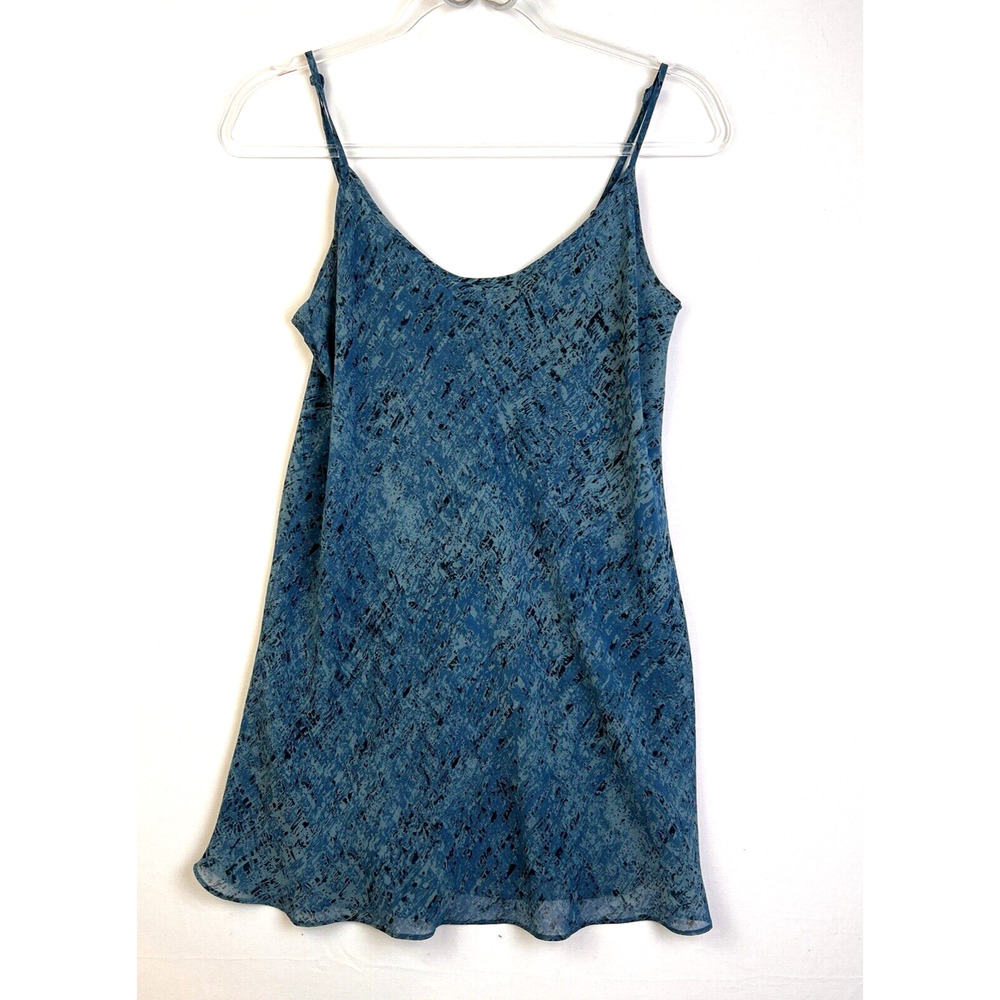 CAbi Semi Sheer Camisole Top Women Small Green Strappy Fairy Whimsey Party